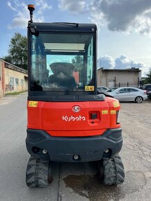 bagar Kubota KX027-4-2,6t,2332 mth,svahovka +3x lžíce- - 6