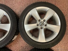 Originální Volkswagen ALU kola 5x112 r17 zimní pneu 7mm - 6