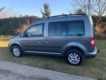 Vw Caddy Tramper 2.0tdi NAVI,KLIMA,4x4,alu,spaní - 6