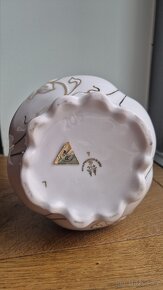 H&C růžový porcelán v původní krabici - karafa Lenka - 6