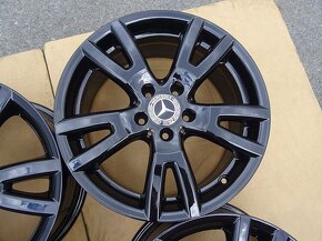 Alu disky originál Mercedes 17", 5x112, ET 47, šířka 7,5J - 6