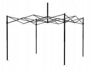 Rozkládací nůžkový 3x3m stan se silnou konstrukcí - 6