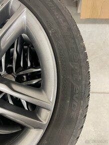 Alu kola Audi 5x112 R18 včetně pneu 245/45 R18 zimni - 6