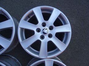 Alu disky na Škoda 16", 5x112, ET 38, šíře 7J - 6