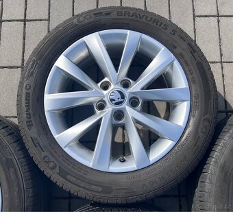 Octavia - 16" Alcatras + letní 205/55 R16 Barum - 6