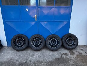 15palc.plech disky 5x100 + zimní Sava 185/65R15 - 6