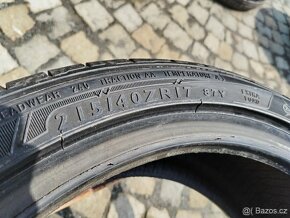 215/40/17 letni pneu BRIDGESTONE a DUNLOP 215/40 R17 - 6