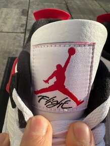 Air Jordan 4 Red Cement - Vel 43 EU - :1 - 6