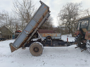 Sklápěcí přívěs, kara za traktor, bez tp - 6