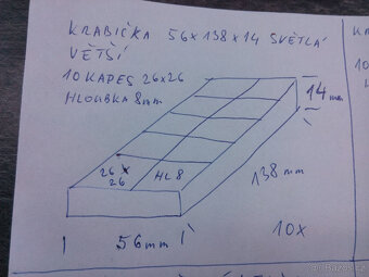 Krabičky plastové světlé 10ks - PLATÍ do SMAZÁNÍ - 7