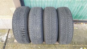 Zimní sada - disky Sparco 5x100, pneu GoodYear 195/65 R15 - 7