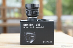 Voigtlander Nokton VM 50/1.0 aspherical - perfektní stav - 7