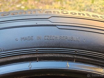 2x Letní ZÁTĚŽOVÉ pneu Continental Van - 215/60 R17C - 90% - 7