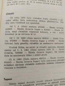 ŠKODA OCTAVIA, FELICIA, 450, ÚDRŽBA A OPRAVY, 1972 - 7