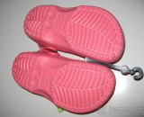 CROCS CAYMAN CLASSIC PINK 1 3  a 2 4- naše 32/33 a 33/34 - 7