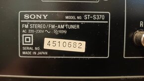 Tuner SONY ST-S 370 - 7