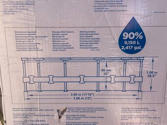 Bestway Bazén Steel Pro Rattan 3,66 x 1 m - 7