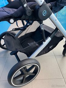 CYBEX Balios S Lux 2023 Sportovni kočik Silver Ocean Blue Go - 7