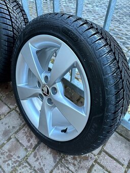 Alu kola R16 Škoda Fabia 3 s pneu Goodyear UltraGrip - 7