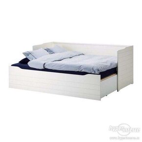Prodám rozkládací postel 80/160cm x 200cm - 7