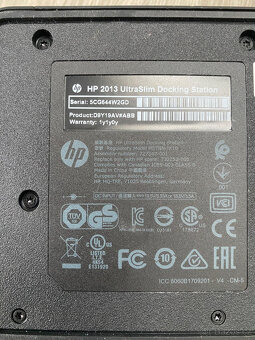 HP 2013 UltraSlim Dokovací stanice D9Y32AA, 2ks - 7