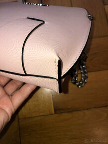 Malá kabelka Karl Lagerfeld, original, sv.růžová - 7