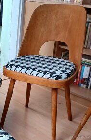 Retro souprava židle + stolek Osvald Heard - 7