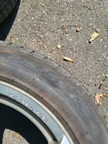 ALU a zimní pneu, 215/55 R17, 5x100 - 7