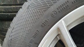 Zimní Sada Alu Kola 5x120 205/60 R16 BMW Continental - 7