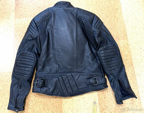 Kozena cerna moto bunda COBRA L-XL s vycpavkama Heavy Metal - 7