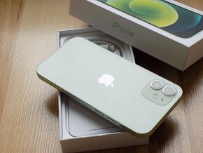 APPLE iPhone 12 64GB Green - ZÁRUKA - TOP STAV - 7