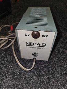 Retro nabíječ na veterána NB-14A – 6V/12V za 500,-Kč - 7