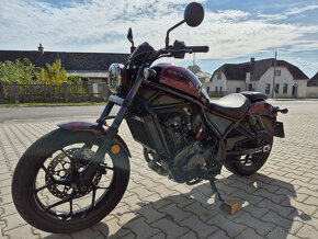 Prodám Honda CMX1100 Rebel , r. v. 2022, ABS, ČR, 6719km - 7