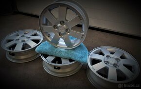 Alu disky 14" 4x100 Mitsubishi orig. + TPMS - 7