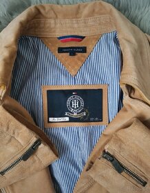 Tommy Hilfiger kožená bunda kůže dámská bunda - 7