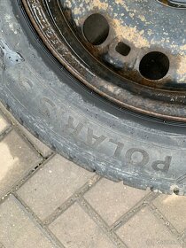 plechové disky 5x100 se zimními pneu 185/55r15 - 7