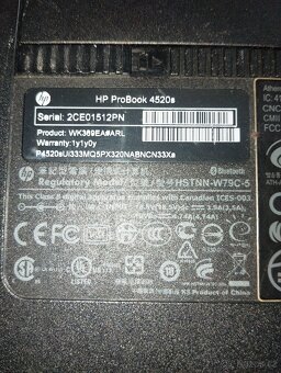 HP ProBook 4520s - 7