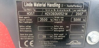 LINDE H35T boční posuv - 7