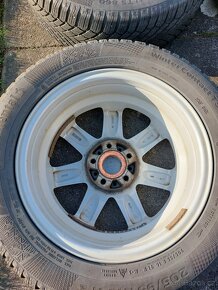 Alu kola R16 5x112 a zimní pneu Continental 205/55 - 7