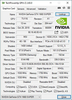 Herní PC - 10105F, 16GB RAM, SSD+HDD, GTX1060 6GB, WIN10 - 7