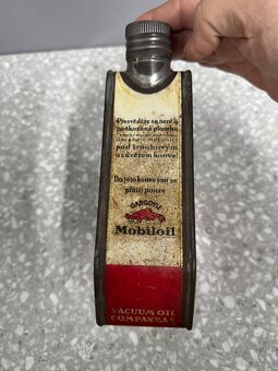 Stara plechovka Mobiloil 1930 - 7