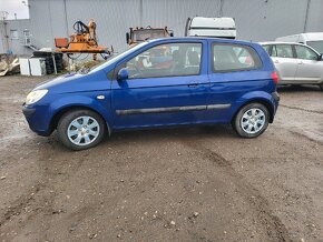 Hyundai Getz 1.1i,GL,49kw,nová STK, najeto 65tis km. - 7