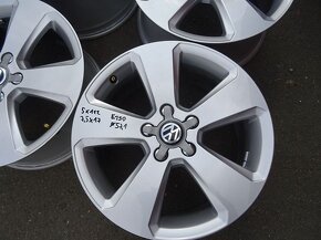 Alu disky originál Škoda 17", 5x112, ET 50, šíře 7,5J - 7