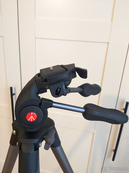 STATIV MANFROTTO S DVOJITOU HLAVOU-velká sleva - 7