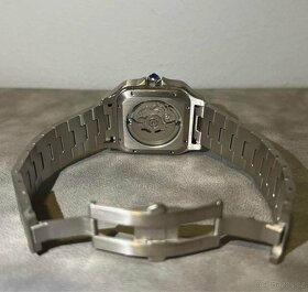 Seiko mod Cartier Santos hodinky nové nepoužité - 7