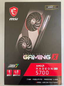 MSI Radeon RX 5700 GAMING X - 7