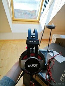 Herní sluchátka - XPG EMIX H30 Gaming + SOLOX F30 Amplifier - 7