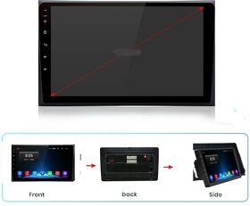 2 DIN Rádio "10" AWESAFE , Android , USB , Bluetooth ,GPS - 7