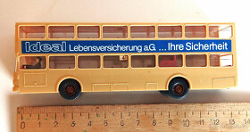 Wiking. MAN autobus. Patrový. IDEAL. Délka 13cm. 1:87. - 7