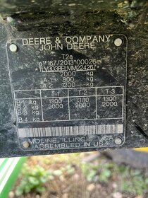 Prodám komunální traktor John Deere - 7